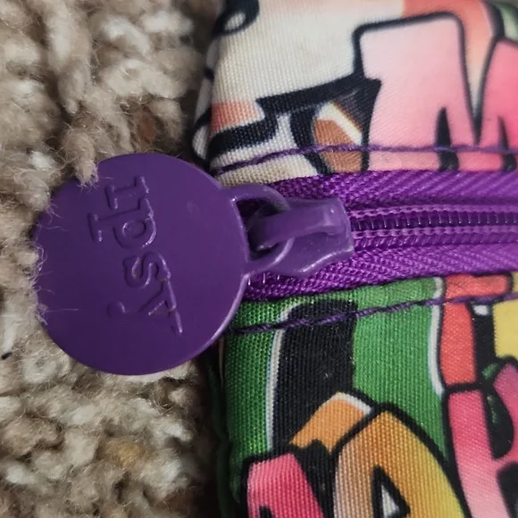 Ipsy Colorful Graffiti Makeup Bag - Picture 3 of 5